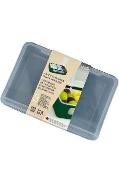 Imaginea produsului 'Cutie snack: 3 compartimente. Pine Green'