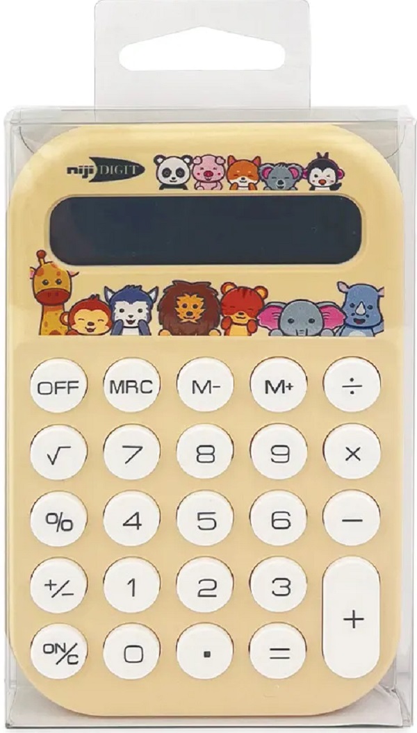Imaginea produsului 'Calculator de buzunar 8 Digits. Crem'