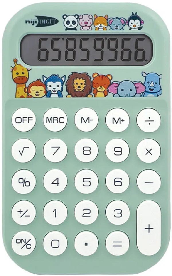 Imaginea produsului 'Calculator de buzunar 8 Digits. Verde'