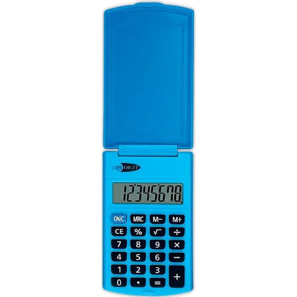 Calculator de buzunar 8 Digits. Albastru