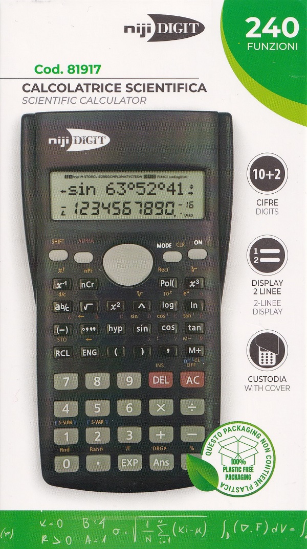 Imaginea produsului 'Calculator științific 10+2 digits'