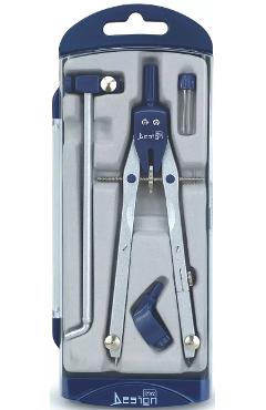 Imaginea produsului 'Trusă compas școlar cu 4 accesorii'