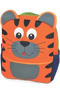 Imaginea produsului 'Rucsac Baby Bag din poliuretan. Tigru portocaliu neon'