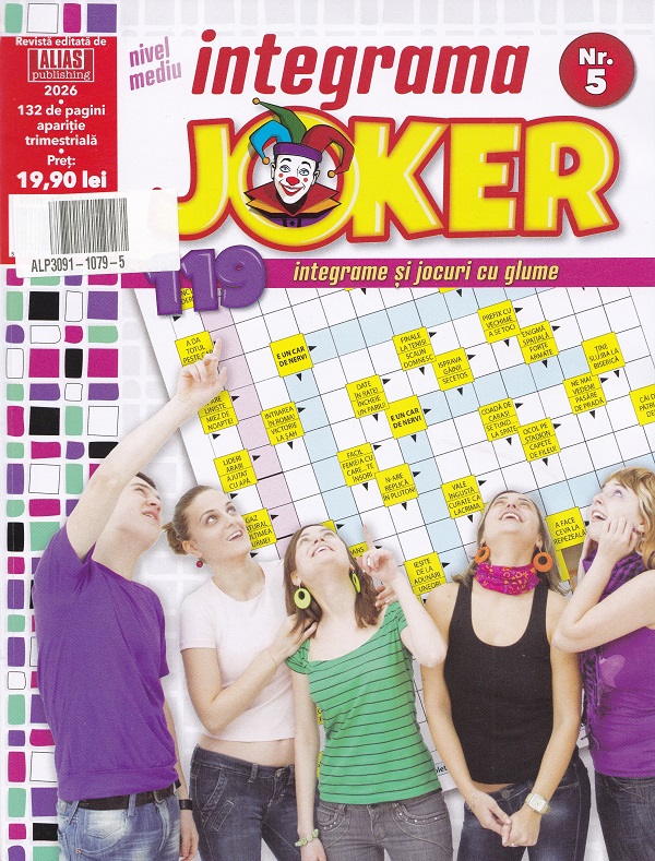 Coperta cărții 'Integrama Joker Nr.5 2026'