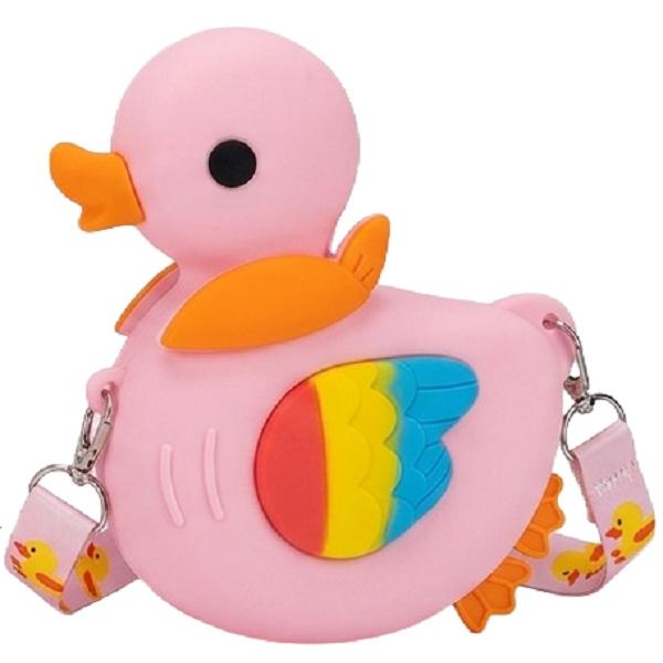 Mini geanta. Ducky: Ratusca roz