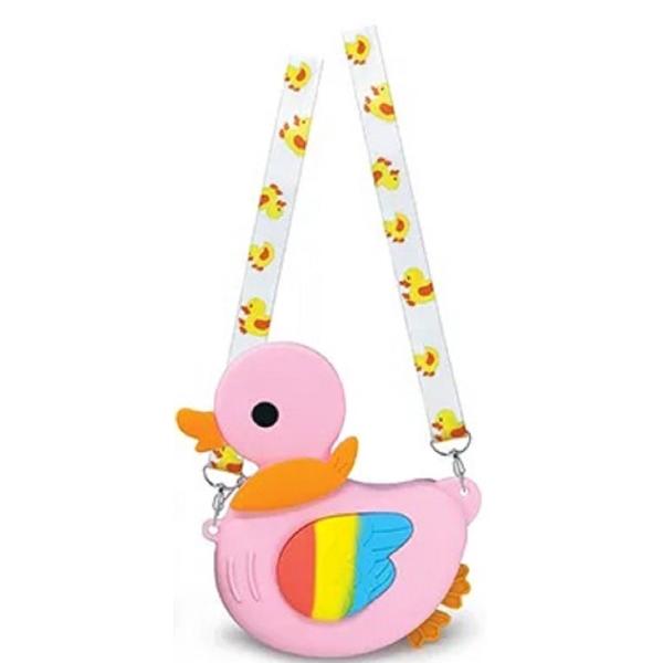 Mini geanta. Ducky: Ratusca roz