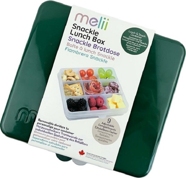 Imaginea produsului 'Cutie snack: 9 compartimente. Pine Green'