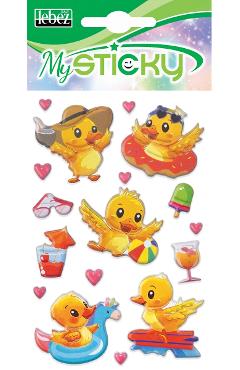Imaginea produsului 'Stickere decorative. My sticky 3D. Rățuște'