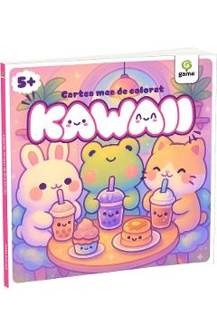 Cartea mea de colorat Kawaii