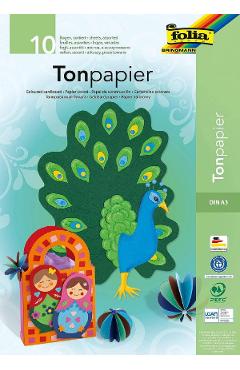 Imaginea produsului 'Carton colorat asortat 20 culori A3'