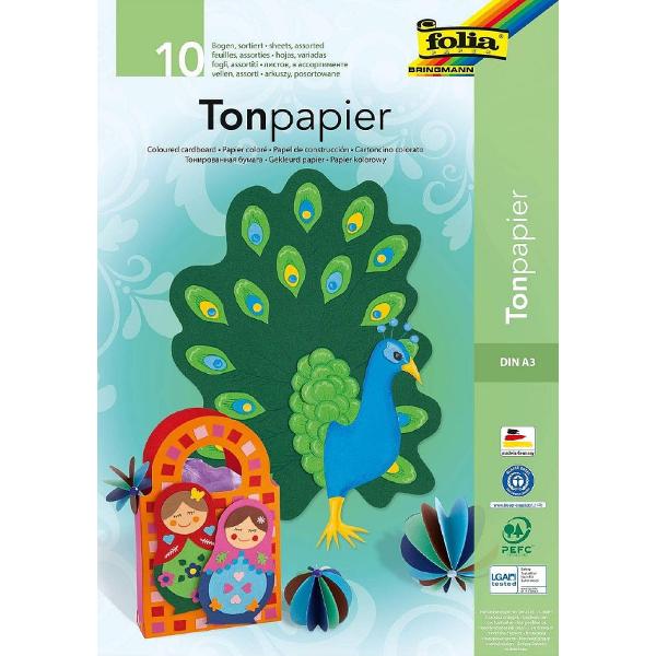 Carton colorat asortat 20 culori A3