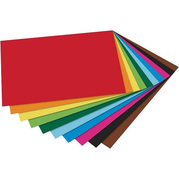 Carton colorat asortat 20 culori A3