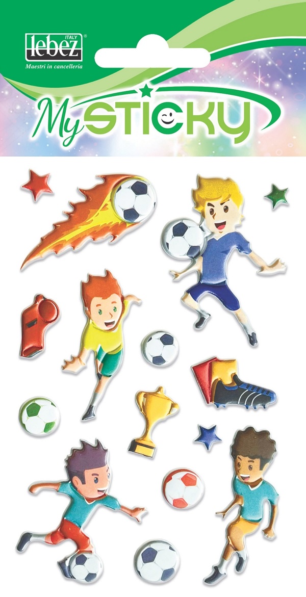 Imaginea produsului 'Stickere decorative. My sticky 3D. Fotbal'
