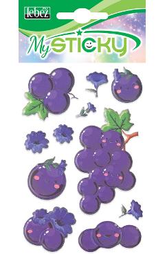 Imaginea produsului 'Stickere decorative. My sticky 3D. Struguri'