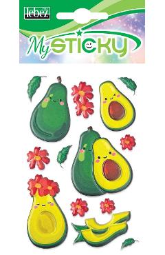 Imaginea produsului 'Stickere decorative. My sticky 3D. Avocado'