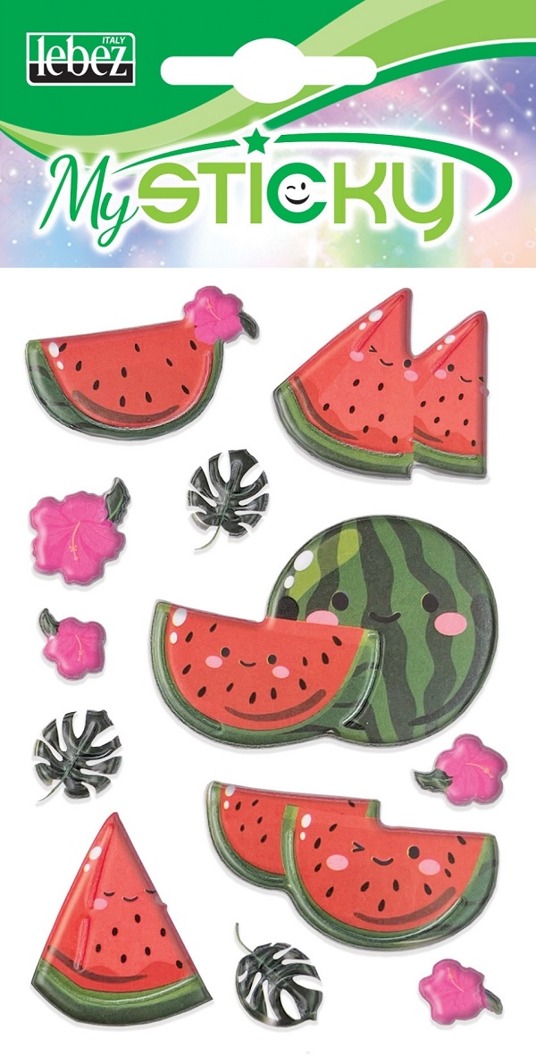 Imaginea produsului 'Stickere decorative. My sticky 3D. Pepene'