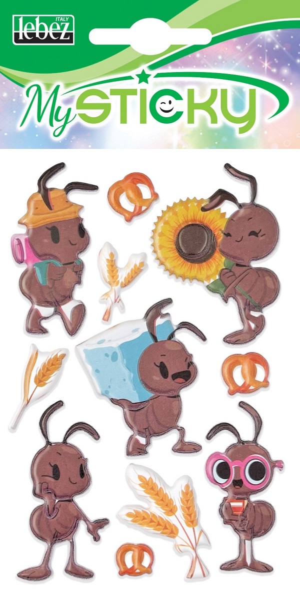 Imaginea produsului 'Stickere decorative. My sticky 3D. Furnici'