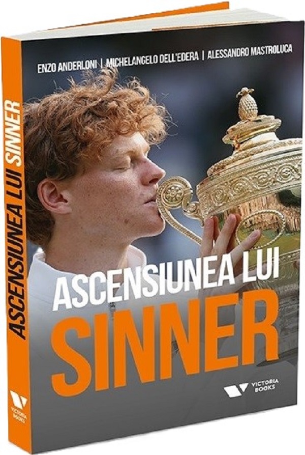 Coperta cărții 'Ascensiunea lui Sinner - Enzo Anderloni, Michelangelo Dell'Edera, Alessandro Mastroluca'