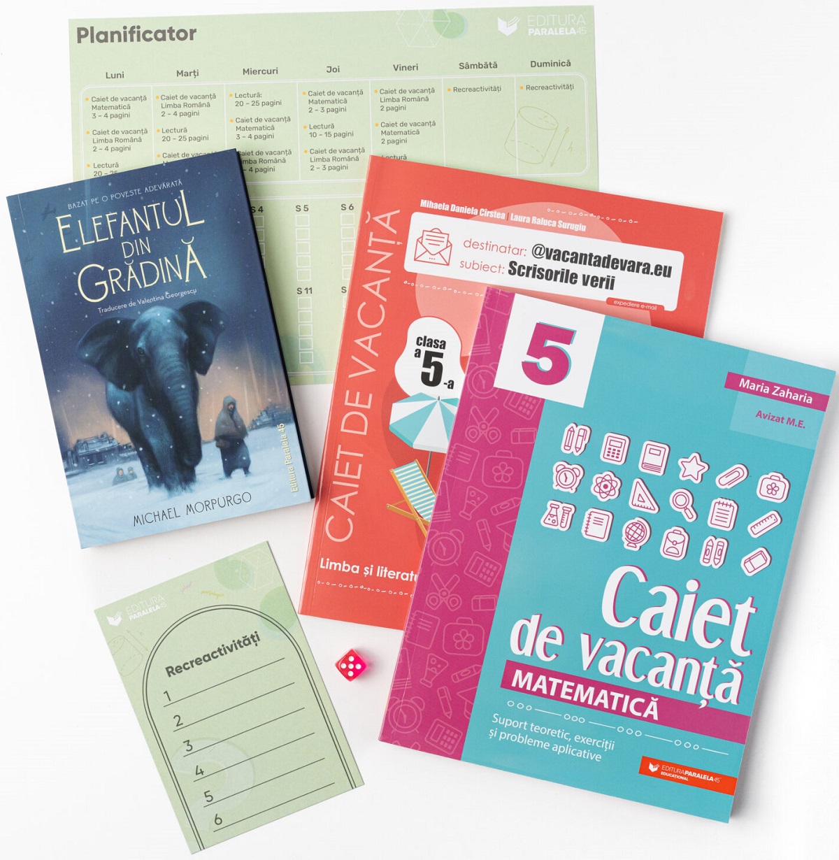 Coperta cărții 'Pachet Vacanță - Clasa 5. Mic'