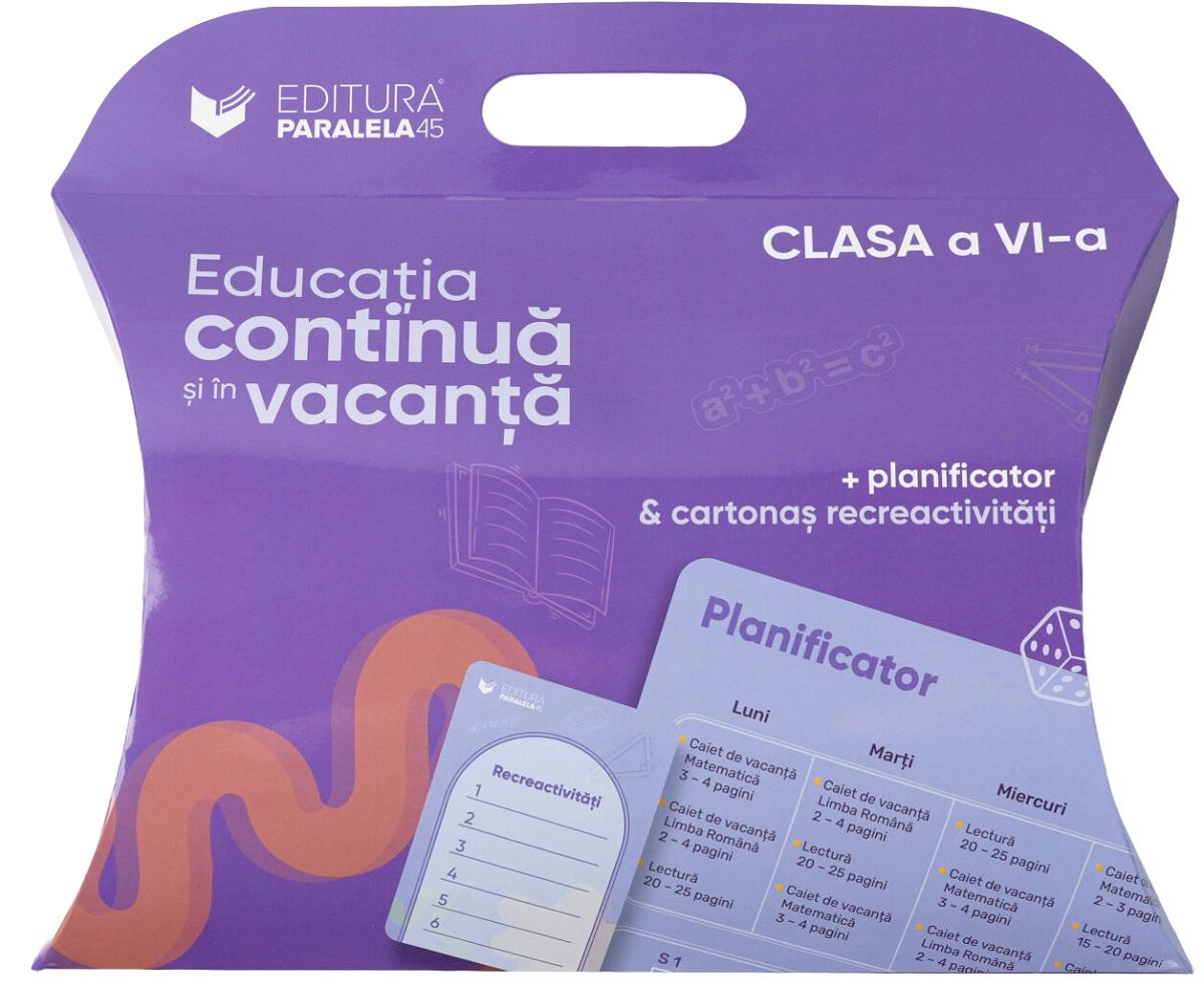 Coperta cărții 'Pachet Vacanță - Clasa 6. Mediu'