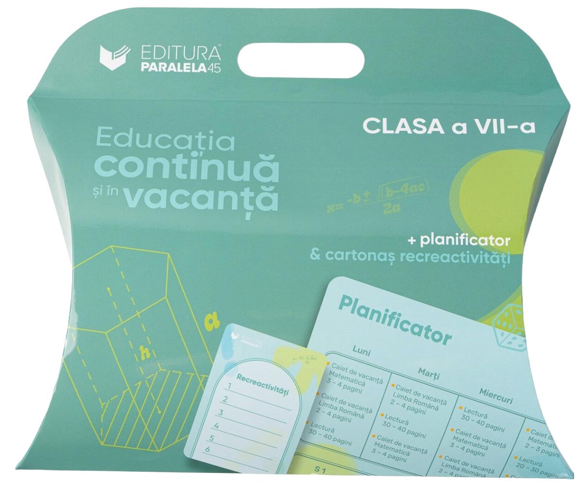 Coperta cărții 'Pachet Vacanță - Clasa 7. Mare'