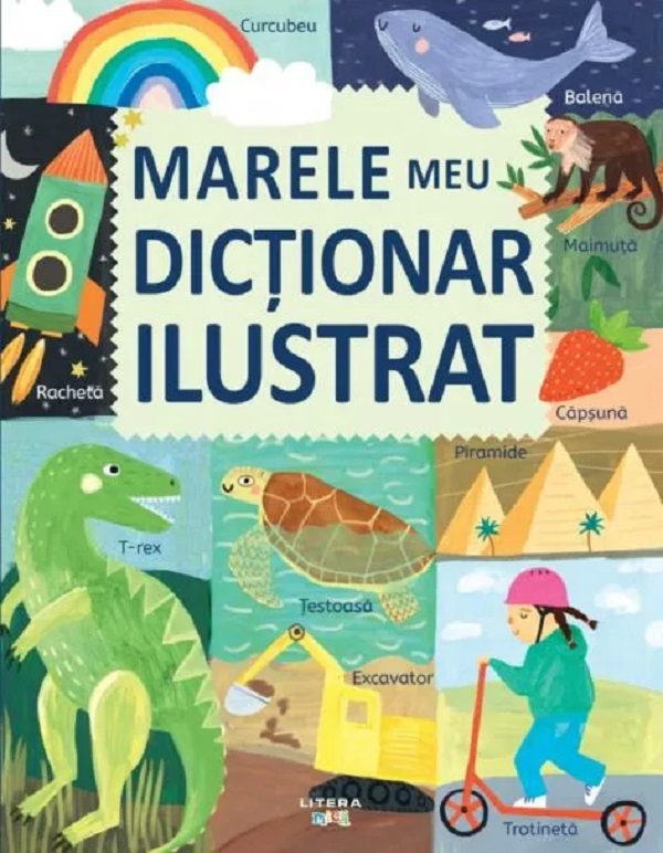 Coperta cărții 'Marele meu dicționar ilustrat'
