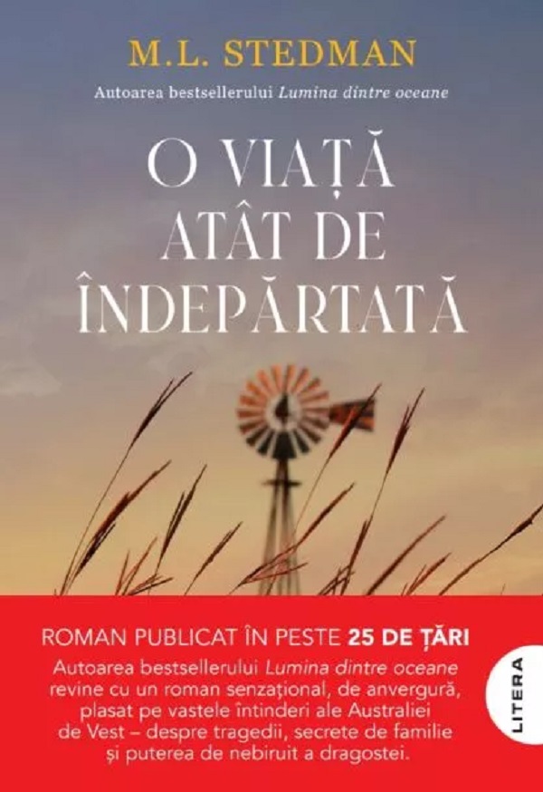 Coperta cărții 'O viață atât de îndepărtată - M. L. Stedman'