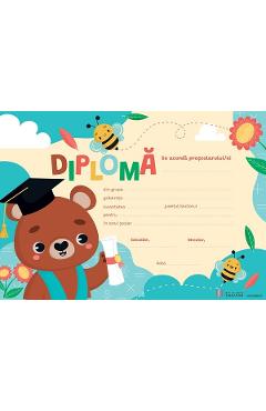 Diploma gradinita. Ursulet