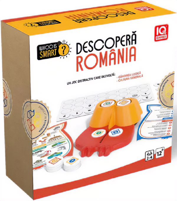 Imaginea produsului 'Whoo is Smart? Descoperă România'