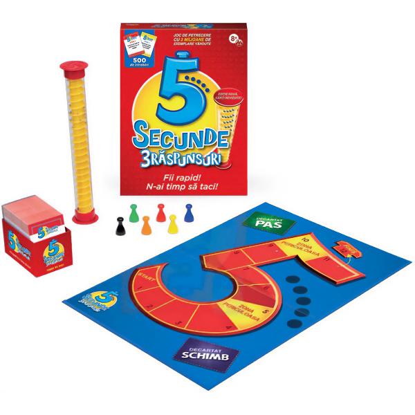Joc de petrecere: 5 secunde 3 raspunsuri