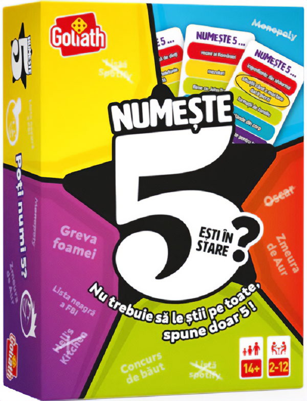 Imaginea produsului 'Joc de petrecere. Numește 5'