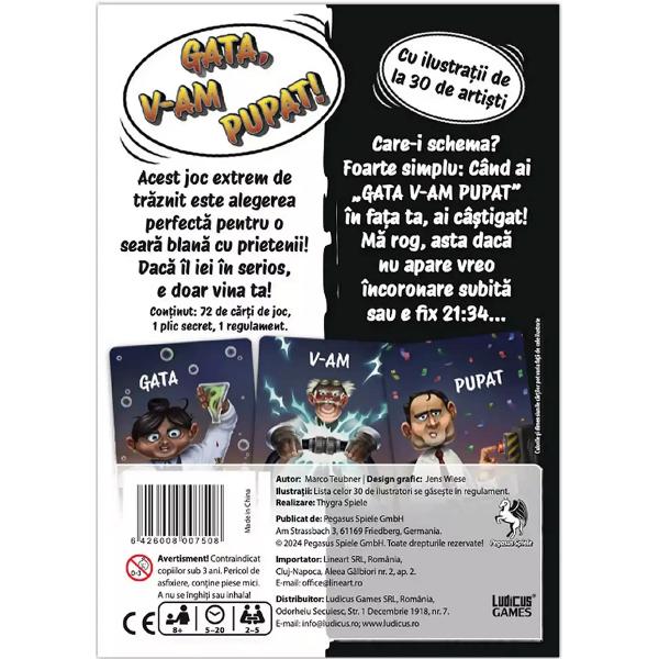 Joc de petrecere: Gata, v-am pupat!