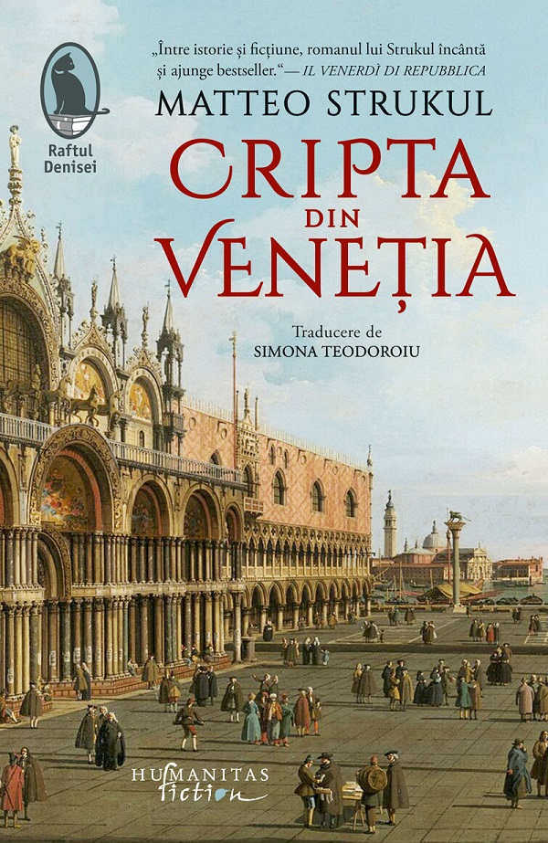 Coperta cărții 'Cripta din Veneția - Matteo Strukul'