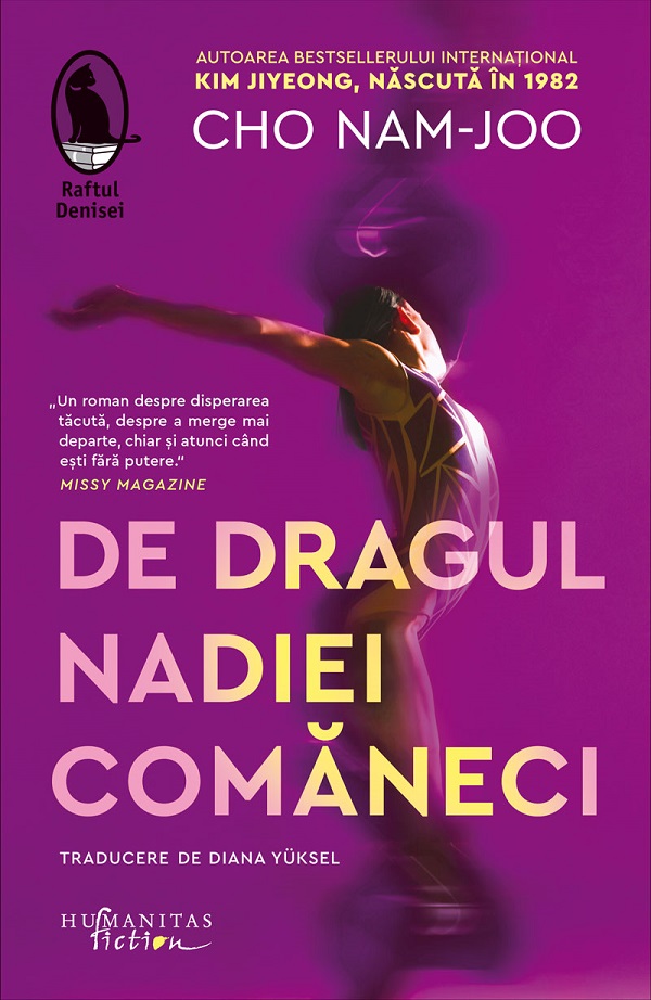 Coperta cărții 'De dragul Nadiei Comăneci - Cho Nam-Joo'