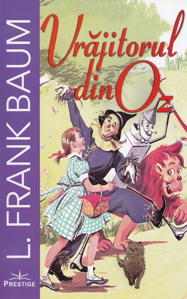 Coperta cărții 'Vrăjitorul din Oz - L. Frank Baum'