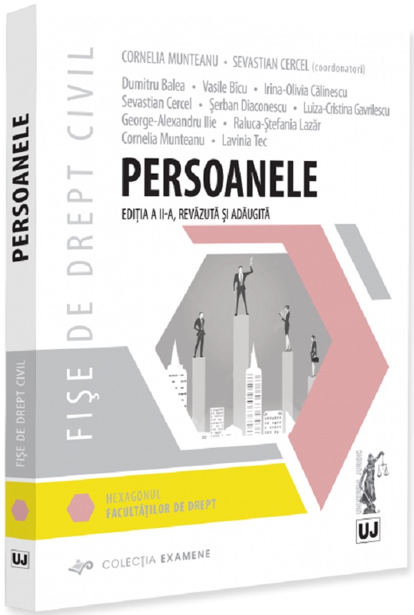 Coperta cărții 'Fișe de drept civil. Persoanele Ed.2 - Cornelia Munteanu, Sevastian Cercel'