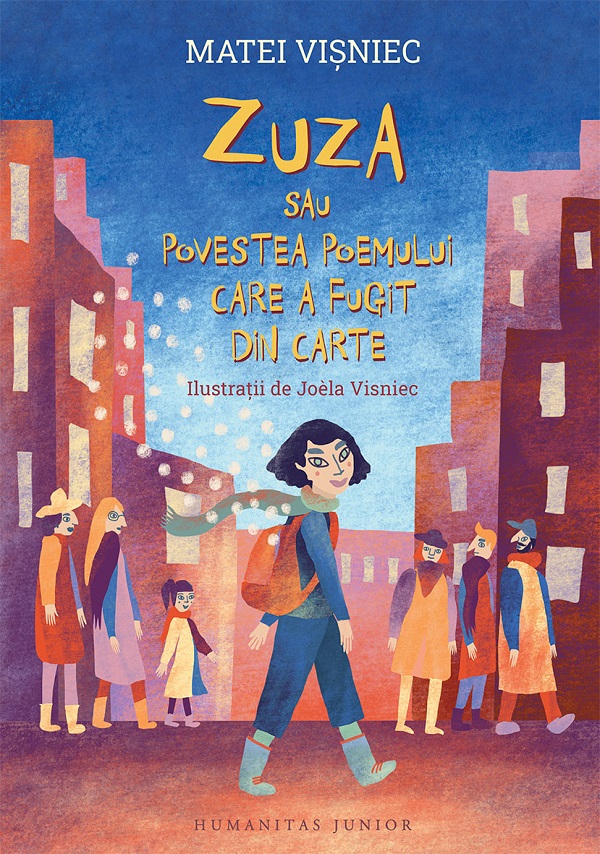 Coperta cărții 'Zuza sau povestea poemului care a fugit din carte - Matei Vișniec'