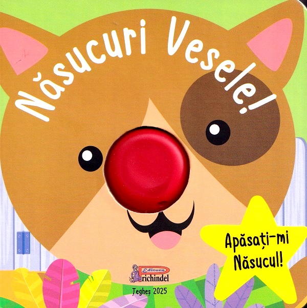 Coperta cărții 'Năsucuri vesele. Apăsați-mi năsucul'