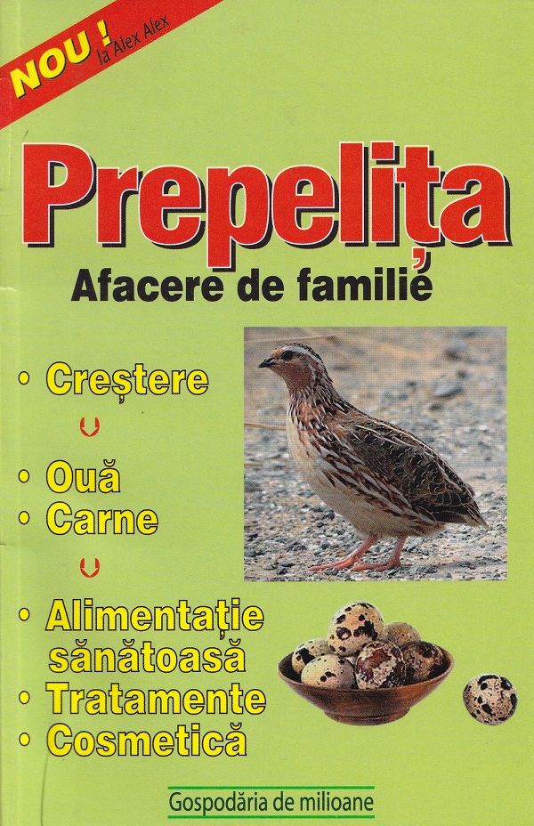 Coperta cărții 'Prepelița. Afacere de familie'