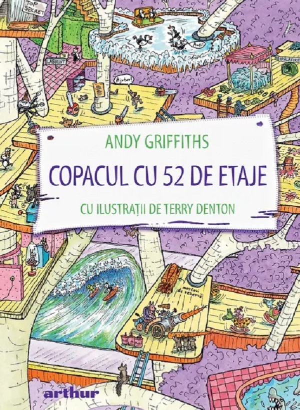 Coperta cărții 'Copacul cu 52 de etaje - Andy Griffiths'