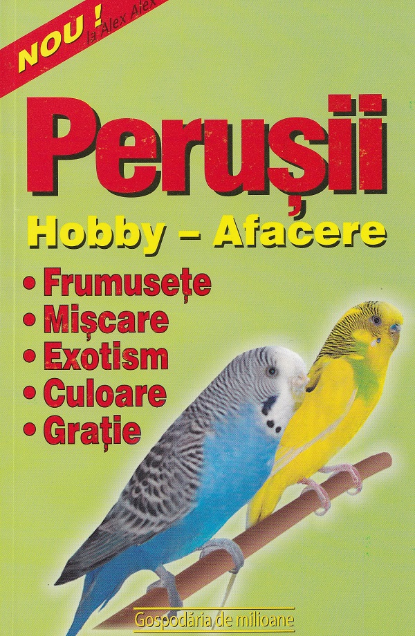 Coperta cărții 'Perușii. Hobby. Afacere'