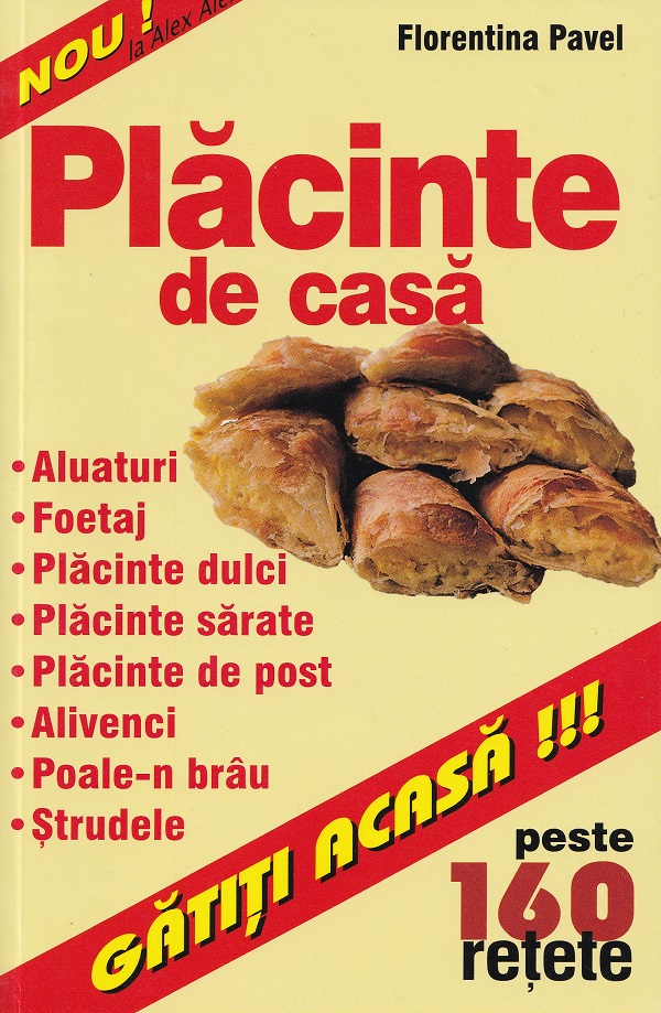 Coperta cărții 'Plăcinte de casă - Florentina Pavel'