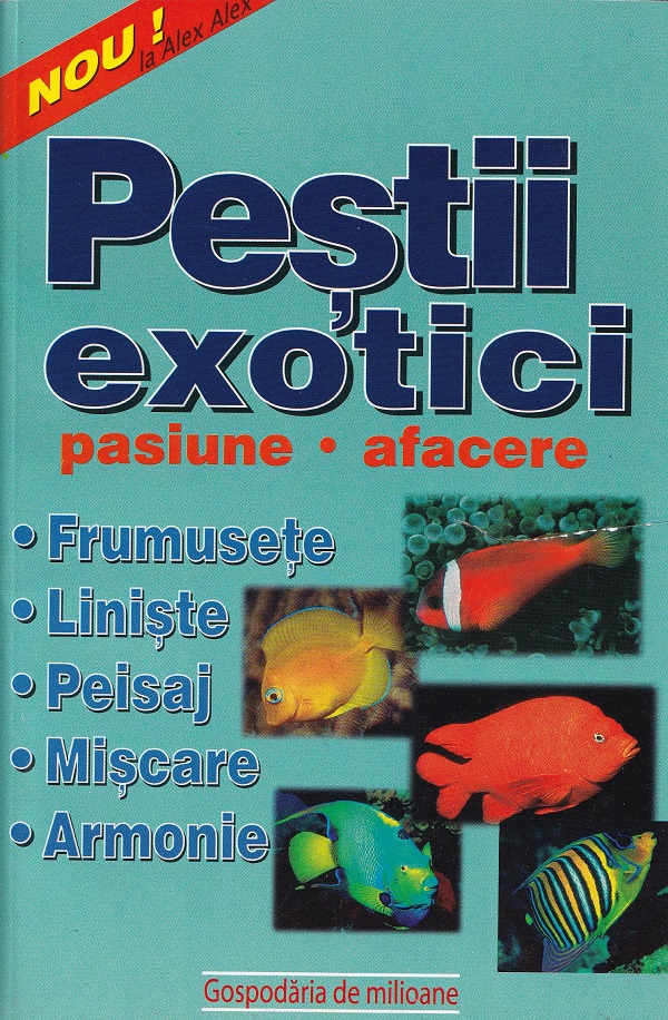 Coperta cărții 'Peștii exotici'