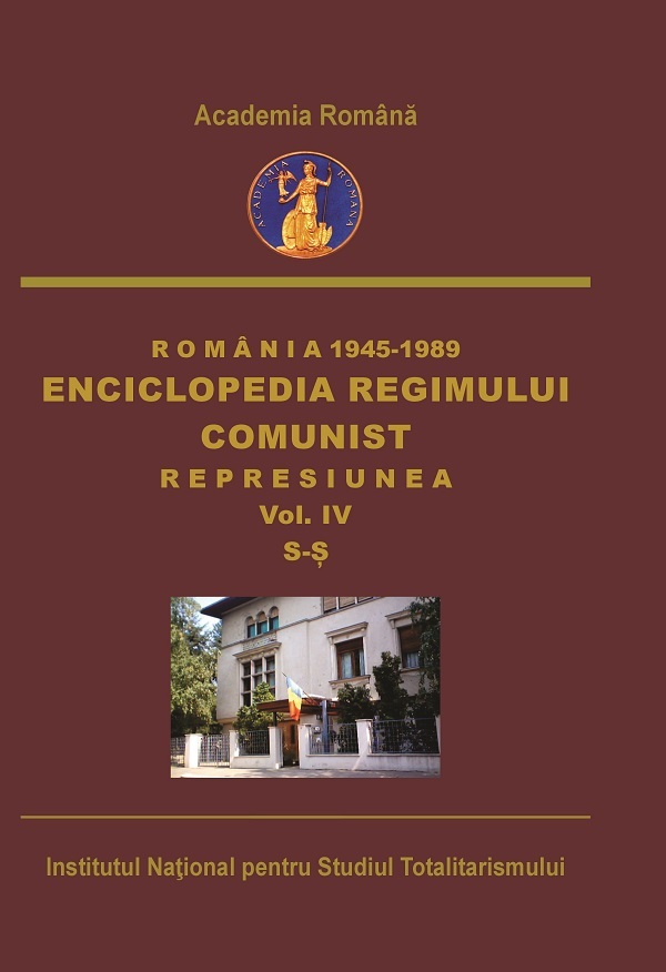 Coperta cărții 'eBook Romania: 1945-1989. Enciclopedia regimului comunist: Represiunea Vol.4: S-S - Octavian Roske'