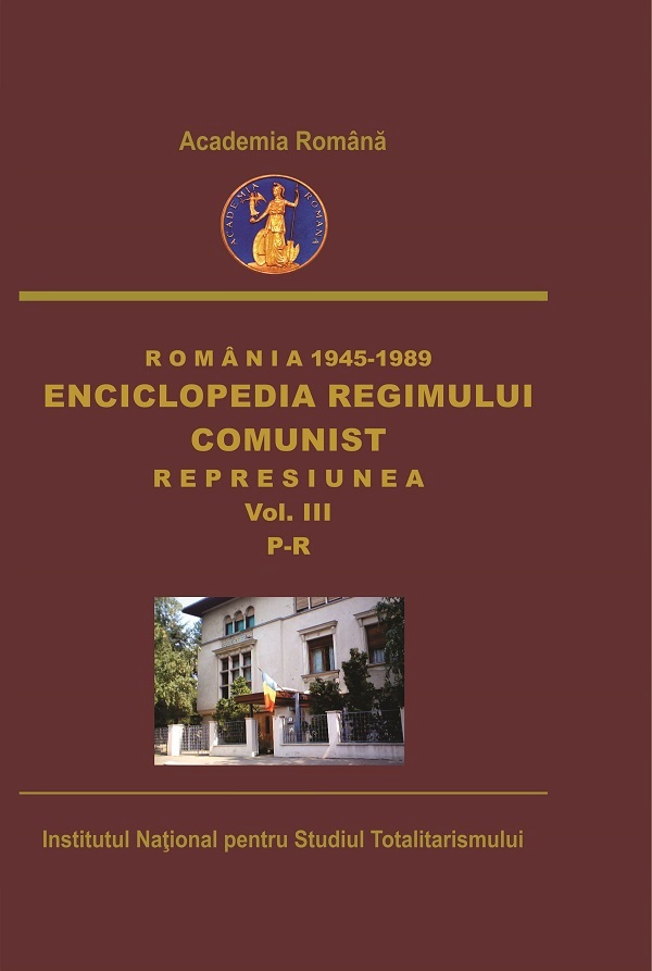 Coperta cărții 'eBook Romania: 1945-1989. Enciclopedia regimului comunist: Represiunea Vol.3: P-R - Octavian Roske'