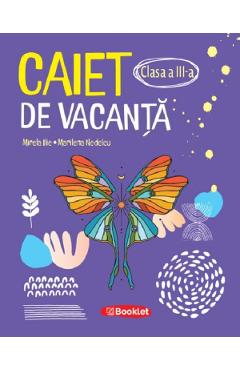 Coperta cărții 'Caiet de vacanță - Clasa 3 - Mirela Ilie, Marilena Nedelcu'