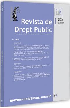 Revista de Drept Public Nr.1 din 2026