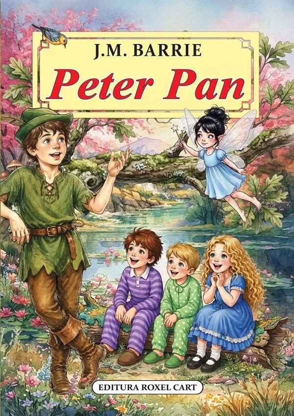 Coperta cărții 'Peter Pan - J.M.Barrie'