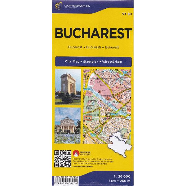 Bucuresti. Harta orasului