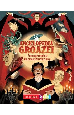 Coperta cărții 'Enciclopedia groazei - Mia Cassany, Pep Boatella'